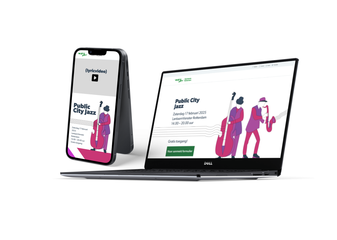 Public City Jazz mockup